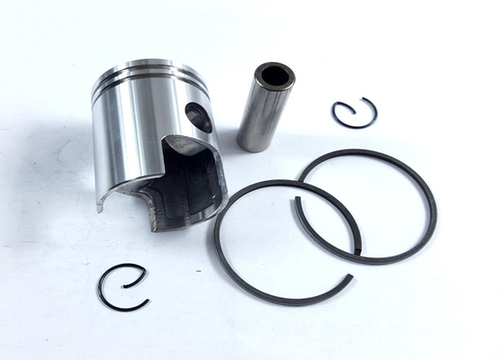 इंजन पार्ट्स ISO9001 के लिए एल्यूमीनियम मिश्र धातु मोटरसाइकिल पिस्टन किट और अंगूठी V50