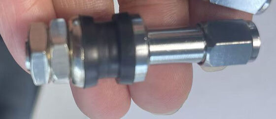 कार वाल्व TR43E टायर वाल्व ट्यूबलेस मेटल क्लैंप-इन वाल्व स्टेप्स